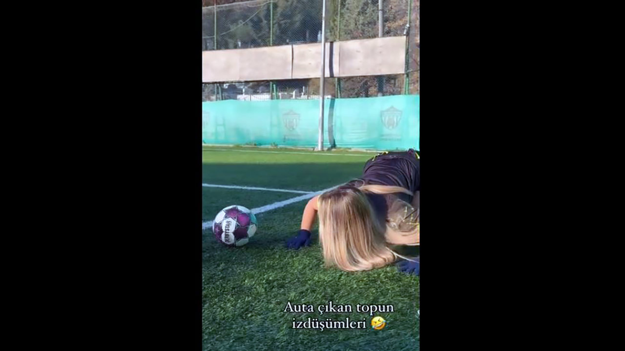 Foto - Ahlaksız görüntü mesleğinden etmişti! Elif Karaarslan hakemle dalga geçti