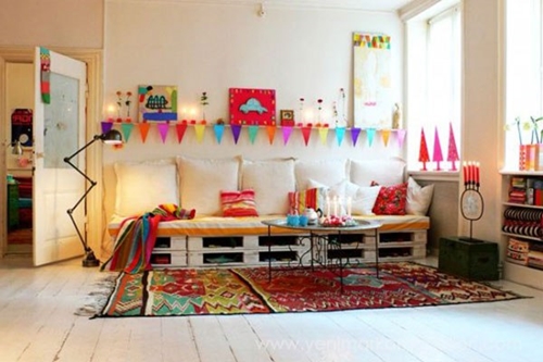 Foto - Ahşap paletlerle muhteşem dekorasyonlar