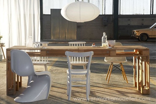 Foto - Ahşap paletlerle muhteşem dekorasyonlar