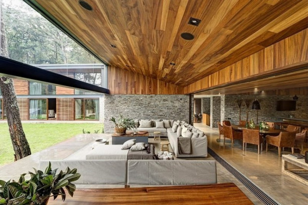 Foto - Ahşap ve taşın mükemmel uyumu