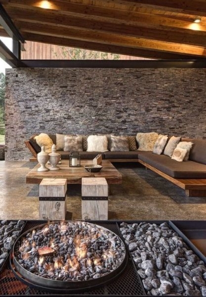 Foto - Ahşap ve taşın mükemmel uyumu