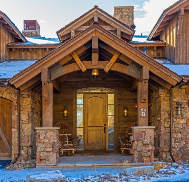 Foto - Ahşap ve taşın mükemmel uyumu