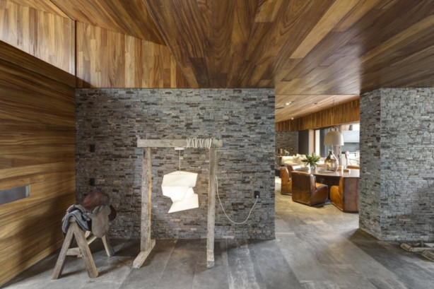 Foto - Ahşap ve taşın mükemmel uyumu