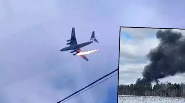 Foto - Ajanslar son dakika koduyla geçiyor! Nakliye uçağı düştü! 15 kişi hayatını kaybetti