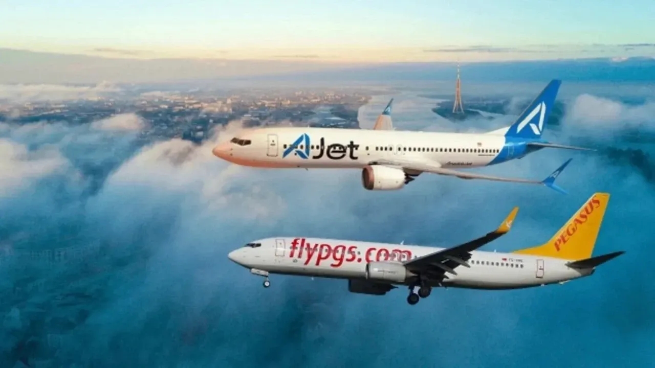 AJet ve Pegasus uçuşlarında yeni dönem: Bugünden itibaren ücretsiz oldu