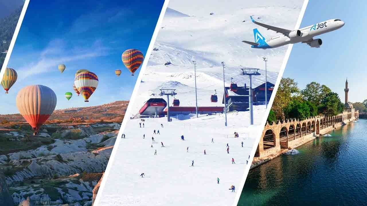 Foto - AJet'ten yurt içi indirimli bilet kampanyası: Biletler 1.200 TL'den satışta