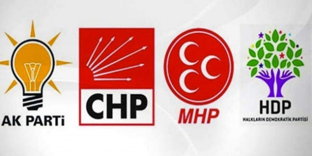 Foto - AK Parti CHP MHP HDP İYİ Parti oy oranları seçim anketi sonuçları 