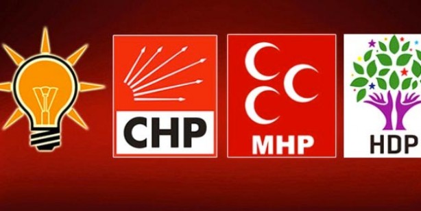 Foto - AK Parti CHP MHP HDP İYİ Parti oy oranları seçim anketi sonuçları 