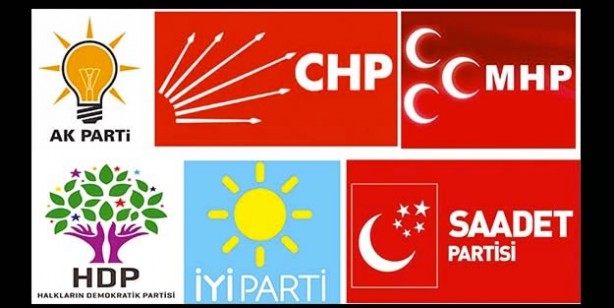 Foto - AK Parti CHP MHP HDP İYİ Parti oy oranları seçim anketi sonuçları 