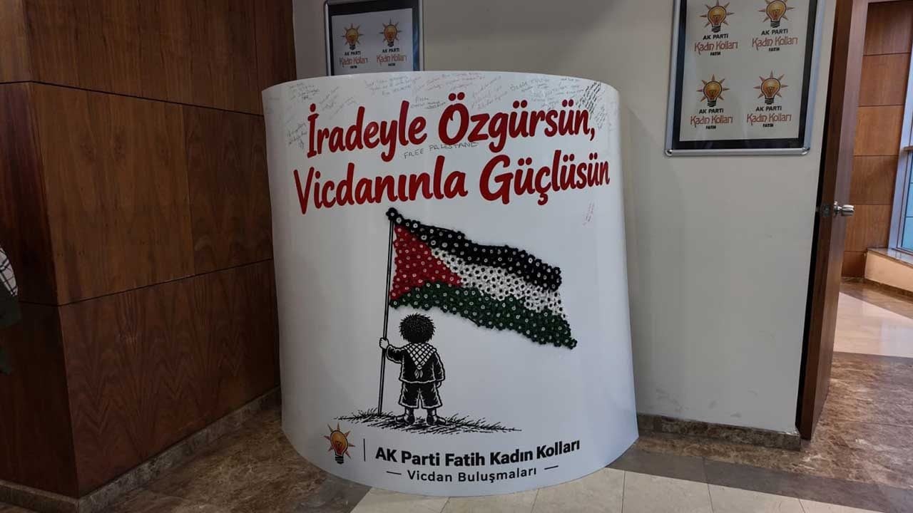 Foto - AK Parti Fatih Kadın Kolları'ndan "Özgür İrada Bilinçli Gelecek" buluşması