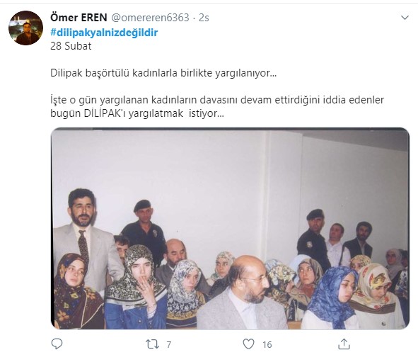 Foto - AK Parti Kadın Kolları'na tepki, Dilipak'a destek çığ gibi!