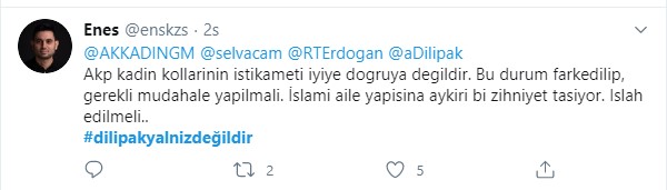 Foto - AK Parti Kadın Kolları'na tepki, Dilipak'a destek çığ gibi!