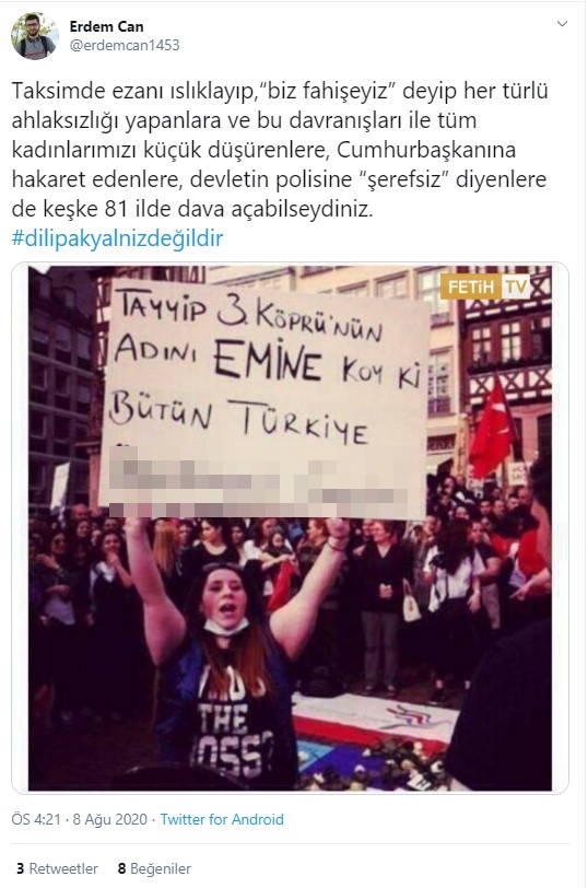 Foto - AK Parti Kadın Kolları'na tepki, Dilipak'a destek çığ gibi!