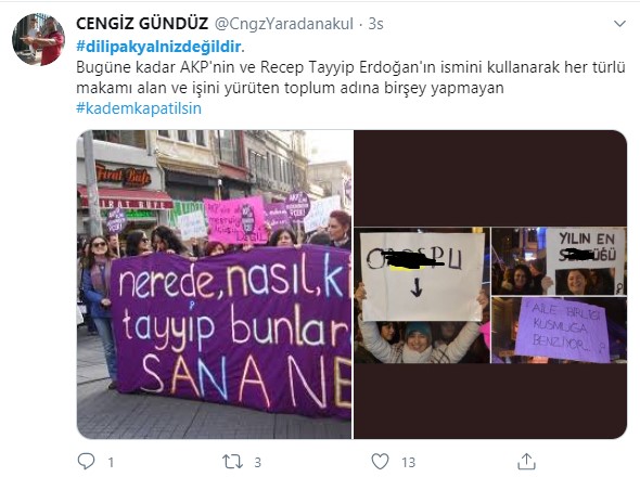 Foto - AK Parti Kadın Kolları'na tepki, Dilipak'a destek çığ gibi!