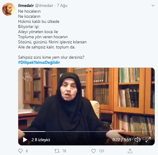 Foto - AK Parti Kadın Kolları'na tepki, Dilipak'a destek çığ gibi!