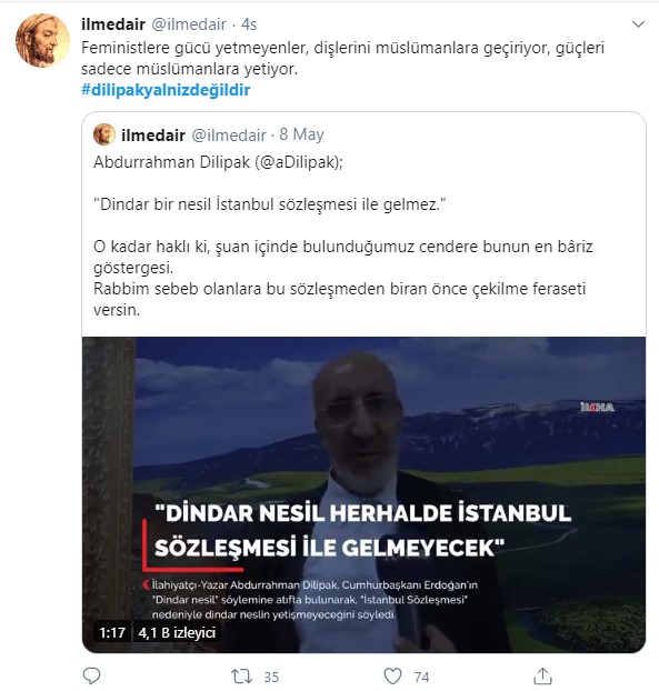 Foto - AK Parti Kadın Kolları'na tepki, Dilipak'a destek çığ gibi!