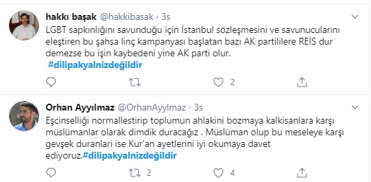 Foto - AK Parti Kadın Kolları'na tepki, Dilipak'a destek çığ gibi!