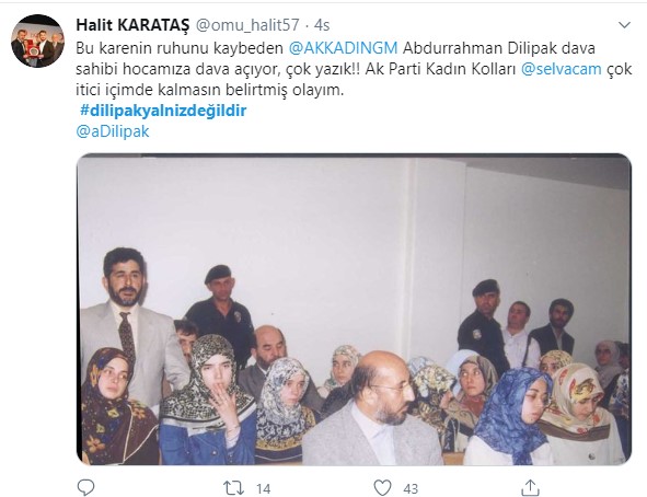 Foto - AK Parti Kadın Kolları'na tepki, Dilipak'a destek çığ gibi!
