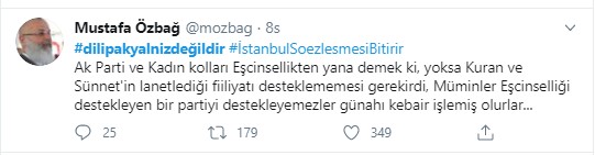 Foto - AK Parti Kadın Kolları'na tepki, Dilipak'a destek çığ gibi!