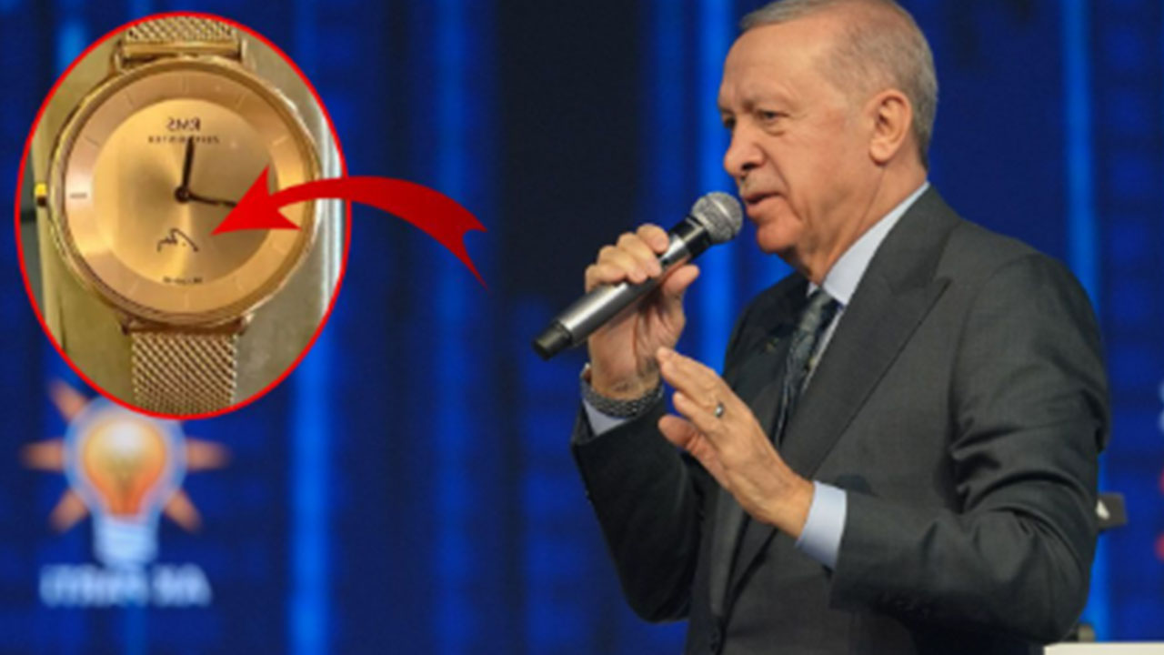 AK Parti Kongresi'nde delegelere hediye edilen saatteki Erdoğan detayı gündem oldu