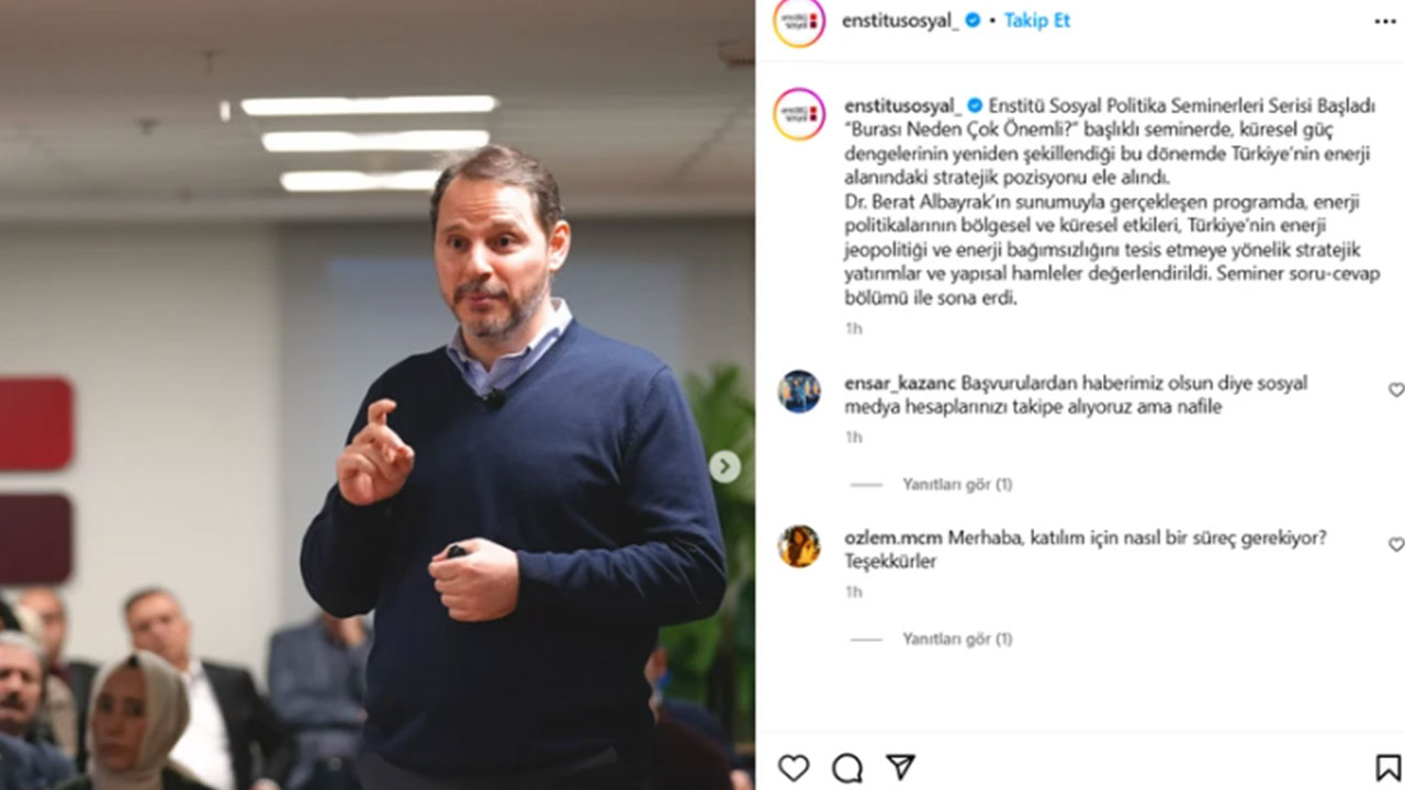 Foto - AK Partili isim önceden açıklamıştı! Berat Albayrak orada göründü