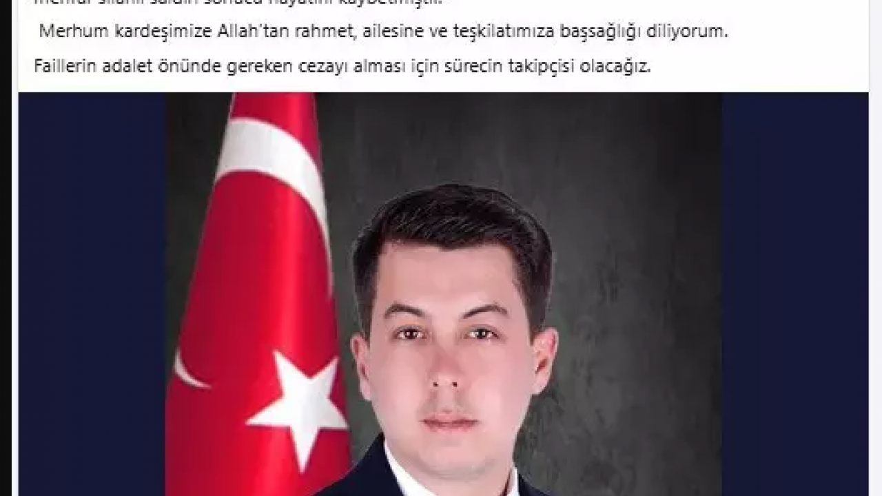 Foto - AK Partili isim silahlı saldırıda öldürüldü! Parti yetkilileri maalesef doğruladı