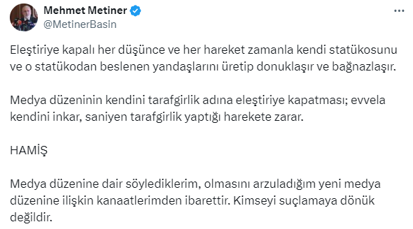 Foto - AK Partili Mehmet Metiner yine bombaladı! O "yalaka" detayı dikkat çekti