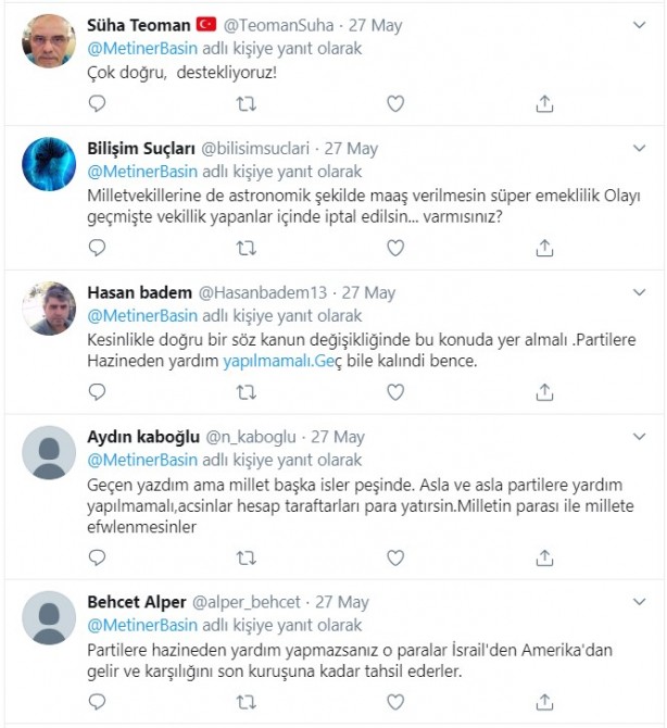 Foto - AK Partili Mehmet Metiner'in talebine destek yağdı! "İstemiyoruz"
