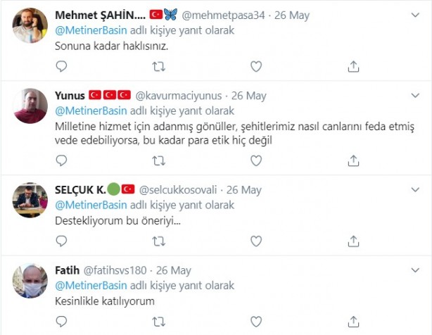 Foto - AK Partili Mehmet Metiner'in talebine destek yağdı! "İstemiyoruz"