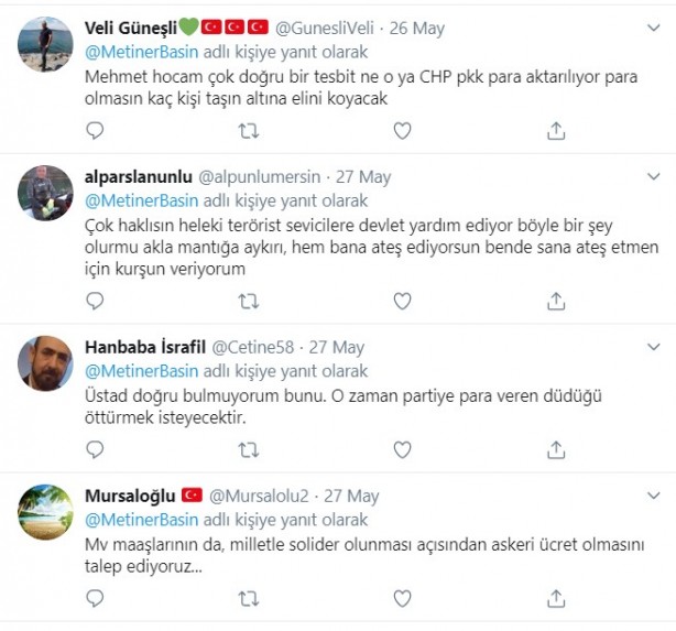 Foto - AK Partili Mehmet Metiner'in talebine destek yağdı! "İstemiyoruz"