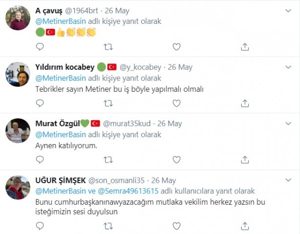 Foto - AK Partili Mehmet Metiner'in talebine destek yağdı! "İstemiyoruz"
