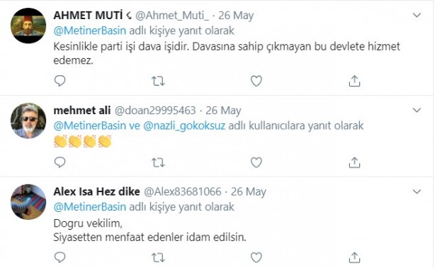 Foto - AK Partili Mehmet Metiner'in talebine destek yağdı! "İstemiyoruz"