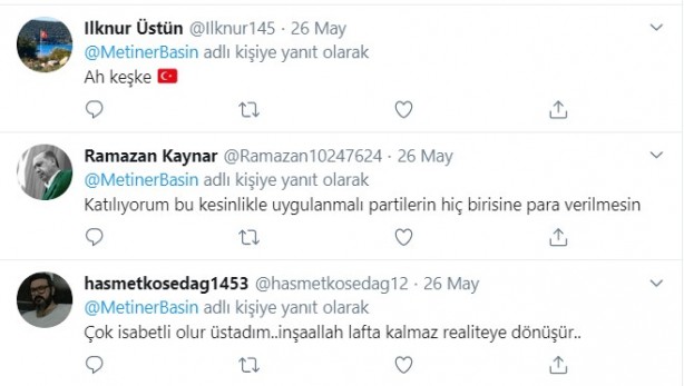 Foto - AK Partili Mehmet Metiner'in talebine destek yağdı! "İstemiyoruz"