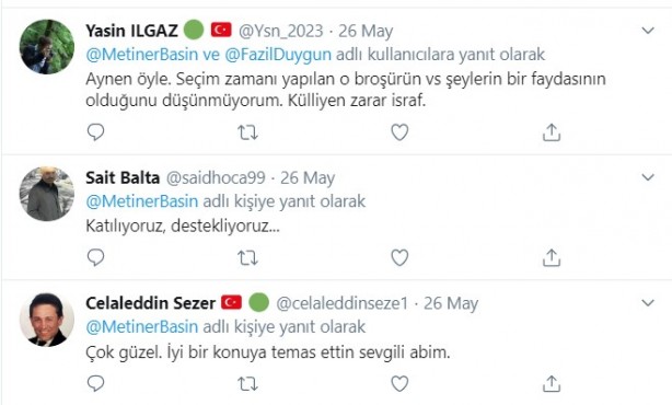 Foto - AK Partili Mehmet Metiner'in talebine destek yağdı! "İstemiyoruz"