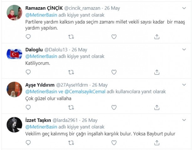 Foto - AK Partili Mehmet Metiner'in talebine destek yağdı! "İstemiyoruz"