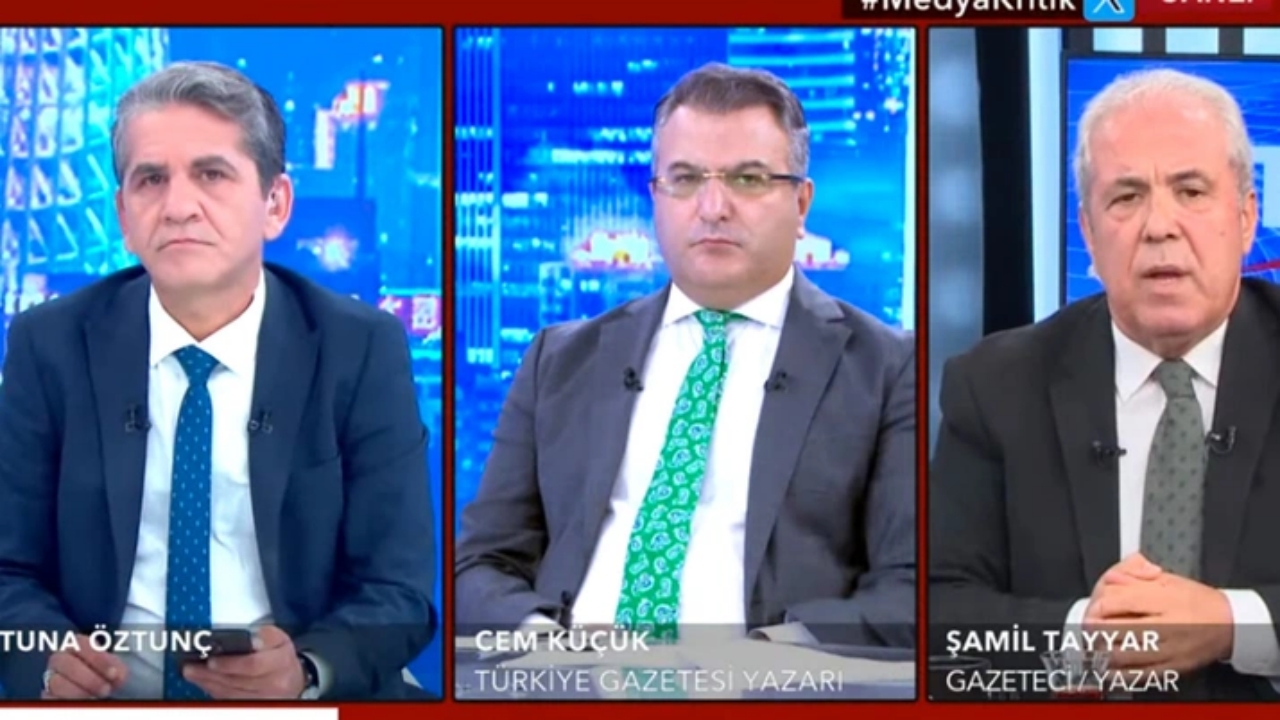 AK Partili Şamil Tayyar’dan AK Partili Cem Küçük’e canlı yayında olay tepki: Stüdyo buz kesti