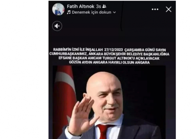 Foto - AK Parti'nin Ankara adayı için flaş isim! Yeğeni önce "hayırlı olsun" diyerek paylaştı, sonra sildi