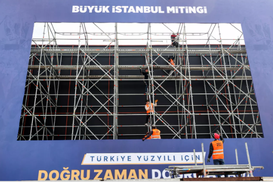 Foto - AK Parti'nin dev İstanbul mitingine İBB'den engel girişimi!