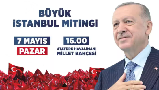 Foto - AK Parti'nin dev İstanbul mitingine İBB'den engel girişimi!