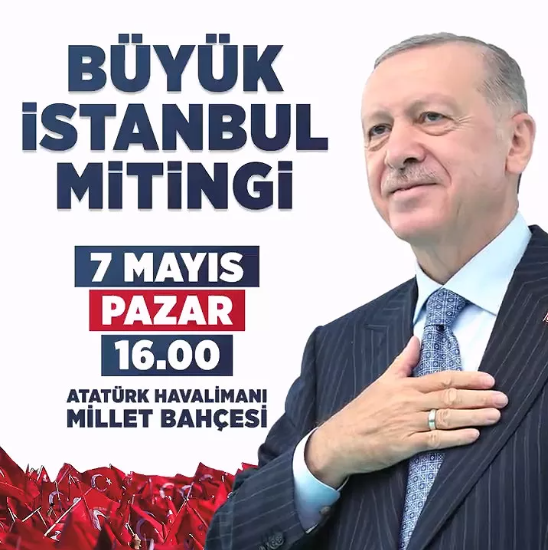 Foto - AK Parti'nin dev İstanbul mitingine İBB'den engel girişimi!