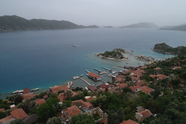 Foto - Akdeniz kıyılarına güzellik katıyor: Kaleköy