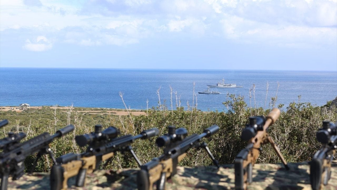 Foto - Akdeniz’de fırtınalar estiren tatbikat sonrası tarihi çıkış: "Türk askerinden başka kimseye ihtiyacımız yok"