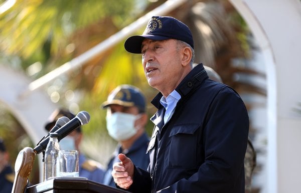 Foto - Akdeniz'de Türkiye'den gövde gösterisi! Bakan Akar Kaplan Pençesi Tatbikatı'nı takip etti