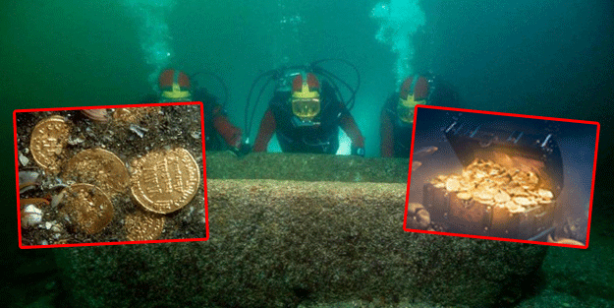 Akdeniz'den hazine fışkırdı! Külçe külçe altın çıkıyor