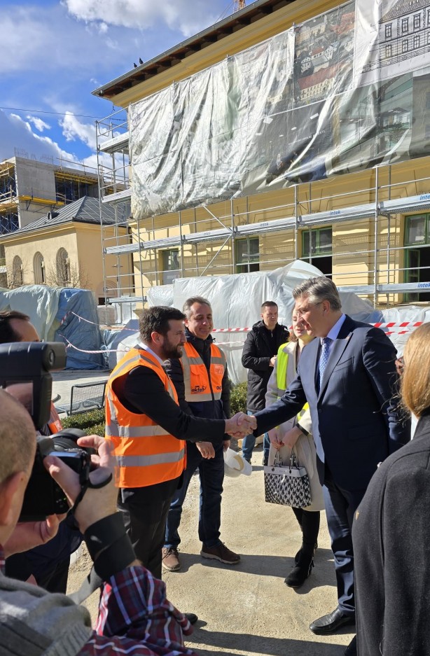 Foto - Akfen İnşaat Zagreb projesinde Hırvatistan Başbakanı Plenkovic'i ağırladı!