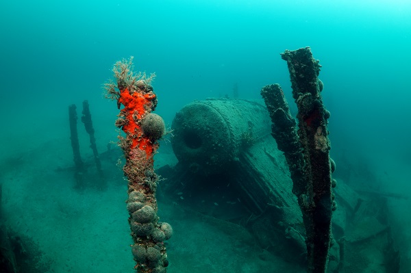 Foto - Akın akın turist gidiyor! Çanakkale Savaşı’nın su altındaki izleri