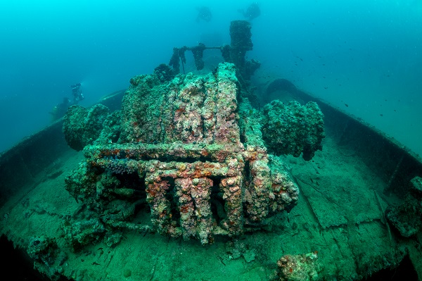 Foto - Akın akın turist gidiyor! Çanakkale Savaşı’nın su altındaki izleri