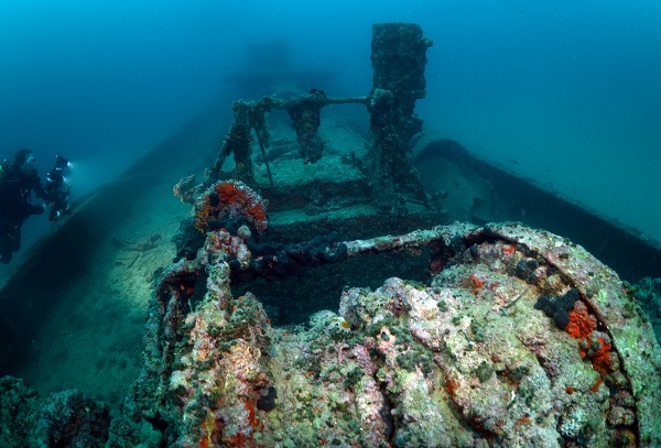 Foto - Akın akın turist gidiyor! Çanakkale Savaşı’nın su altındaki izleri