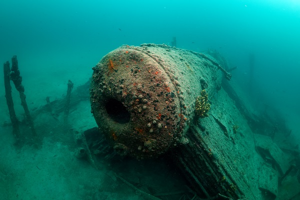 Foto - Akın akın turist gidiyor! Çanakkale Savaşı’nın su altındaki izleri