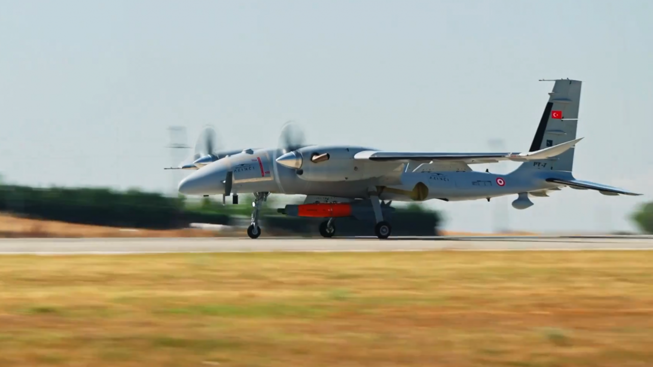 Akıncı SİHA'ya entegre edildi! 'GÖKÇE' başarıyla ateşlendi